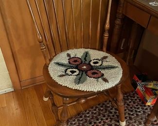A. Bent & Bros. colonial chair.