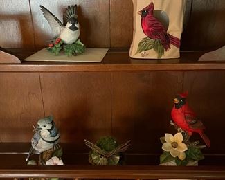 Andrea by Sadek cardinal music box; Stefani Porcelains , and others.