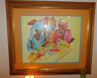 ORIGINAL LITHOGRAPH SIGNED BRENDA JOYSMITH