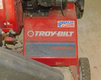 TROY BILT CHIPPER VAC