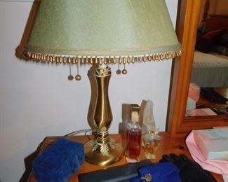 VINTAGE BRASS LAMP