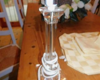 LUCITE LAMP