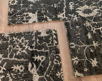 Carpet tiles
19 1/2 square
$19 per square 
Really cool idea