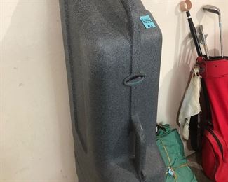 Hard Shell Sandra golf bag transporter
$65