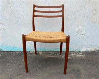 Niels Moller Dining Chairs Model #78