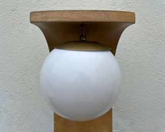 Jack Haywood for Modeline Serpentine Floor Lamp, plastic lamp shade