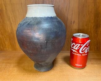 Iridescent Studio Pottery Vase