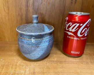 Blue Studio Pottery Jar