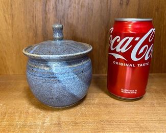 Blue Studio Pottery Jar