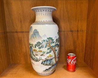 Chinese Scenic Vase