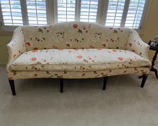 Vintage Chippendale Sofa