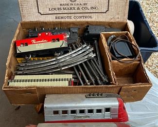 Vintage electric train