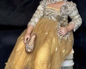 Gerda Schaarman Rijsdijk One of a Kind Porcelain Artist Doll, named "PRINCESS"