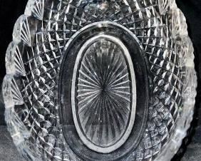 WATERFORD SCALLOPED OVAL BOWL