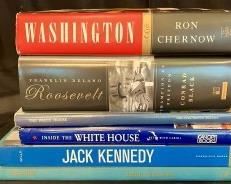 PRESIDENTS WASHINGTON, KENNEDY AND RO0SEVELT...... IN WAR AND PEACE