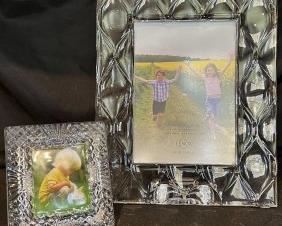 SPARKLING CRYSTAL FRAMES TO ADORN YOUR LIBRARY OR MANTEL