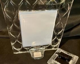 LENOX CRYSTAL FRAMES........EVEN FROM THE BACK THEY ARE STUNNING.