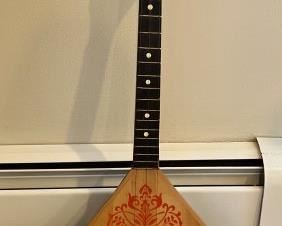 VINTAGE AND RARE LATE 60'S RUSSIAN BALALAIKA