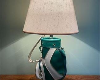 Golf Bag Table Lamp 