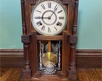 WM Gilbert Mitra Mantel Clock