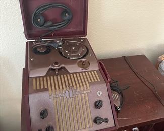 Antique Webster Chicago Electronic memory recorder 