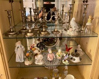 SILVER PLATE AND COLLECTIBLES 