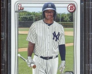 2020 BOWMAN 1ST CARD JASSON DOMINGUEZ GEM MINT