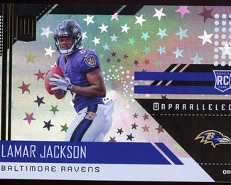 LAMAR JACKSON ROOKIE SHORT PRINT /200