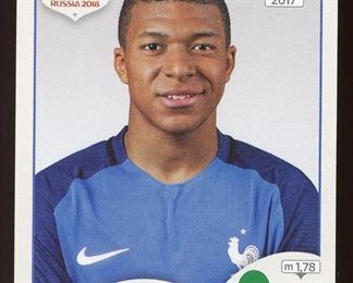 2018 WORLD CUP RUSSIA KYLIAN MBAPPE RC STICKER