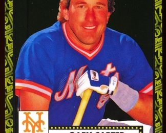 TOPPS CHROME GARY CARTER SUPER SHORT PRINT /10