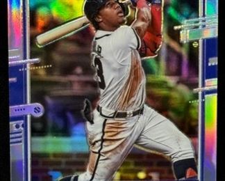 RONALD ACUNA JR OPTIC SILVER PRIZM