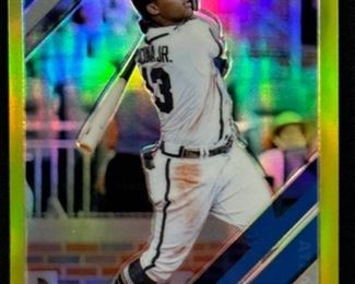 RONALD ACUNA JR LIME GREEN PRIZM
