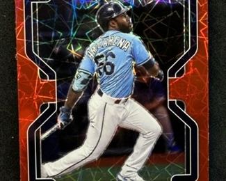 RANDY AROZARENA RED LASER PRIZM