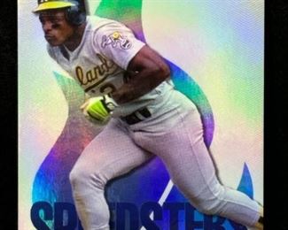 RICKEY HENDERSON SHORT PRINT