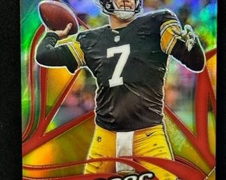 ROOKIES & STARS AIRBORNE BEN ROETHLISBERGER SHORT PRINT PRIZM