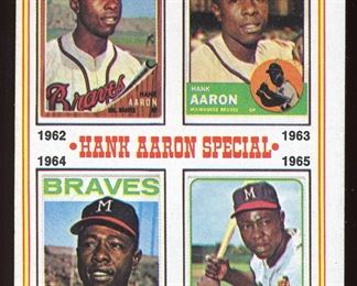 1974 TOPPS HANK AARON