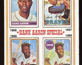 1974 TOPPS HANK AARON