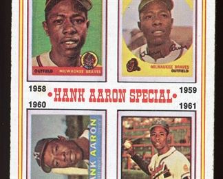 1974 TOPPS HANK AARON