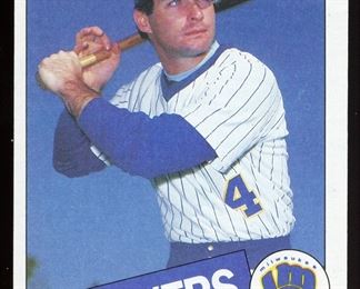 1985 TOPPS PAUL MOLITOR
