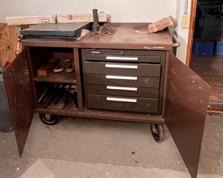 Kennedy Versa Bench, loaded with tools