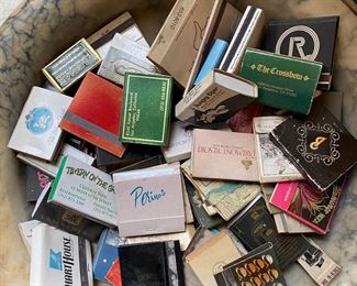 Vintage Unstruck Matchbook Collection