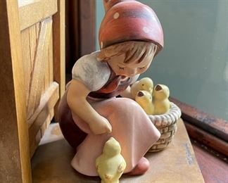 Vintage M. J. Hummel Bookends. Photo 2 of 4.