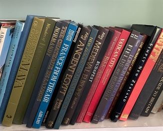 Sample of Travel Coffee Table Books.