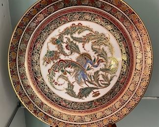 Porland Porcelain Turkish Plate. Photo 1 of 2.