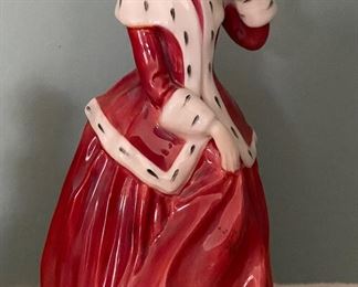 Royal Doulton "Christmas Morn" Figurine. Photo 1 of 2.