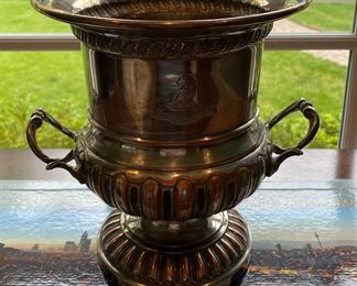 Silver Plate Ice Cooler / Wine / Champagne Bucket.