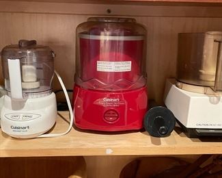 Cuisinart Ice Cream Maker, Mini Prep & Food Processor.