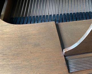 1983 Model M Steinway Piano In Mahogany Finish. Photo 3 of 5.