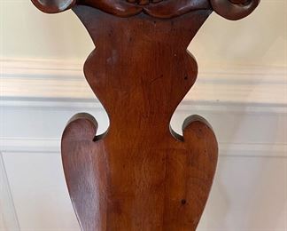 Set of 8 Queen-Anne Style Dining Chairs. Easily Reupholstered. Great DIY Project or Source It Out. 18” Seat Height. Photo 7 of 7.