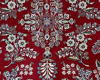 Vintage Persian Tabriz. Measures Approximately 9 ' x 11'. Photo 2 of 4.